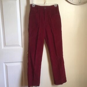 Gitano Women's Straight Leg Pants - Red